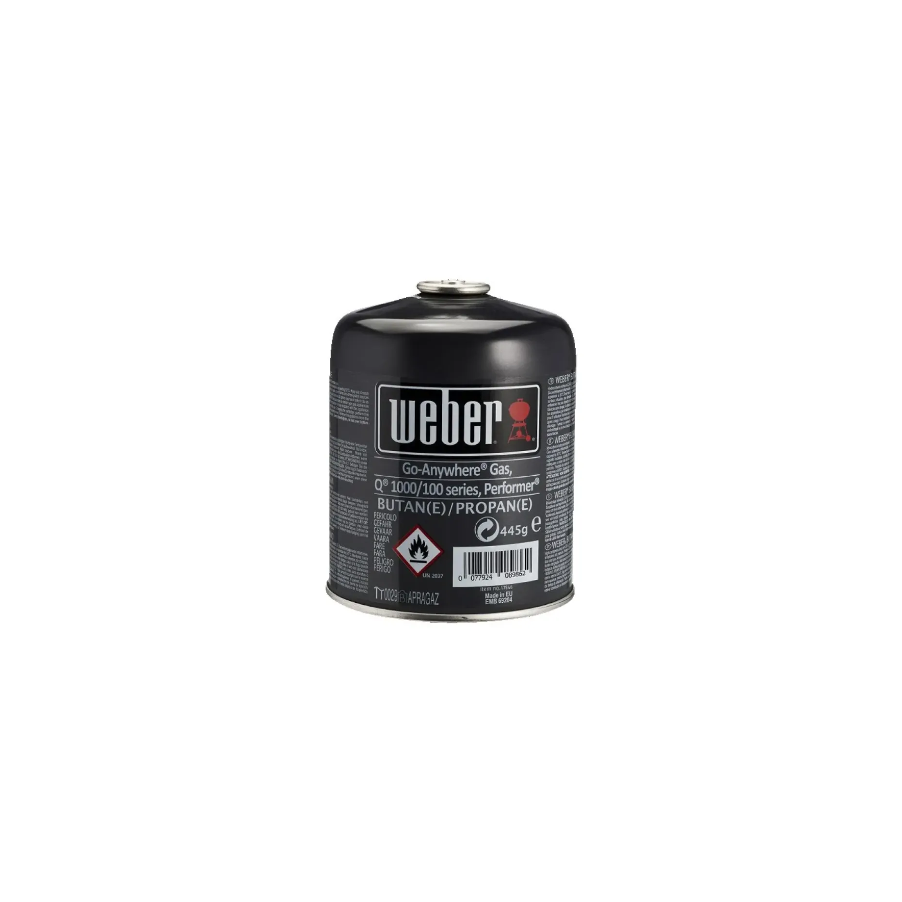 WEBER GASDÅSE 445 G
