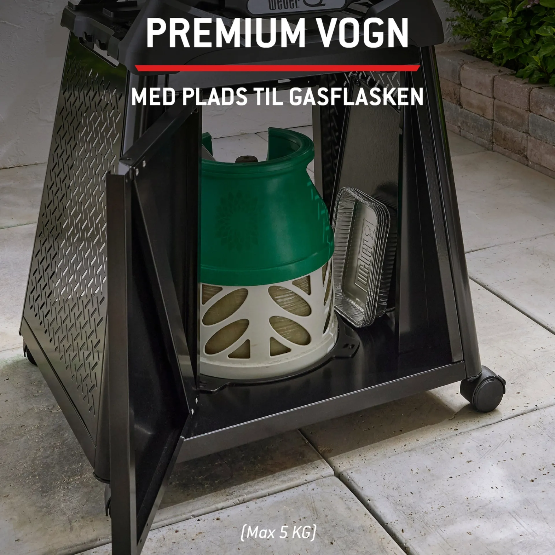 WEBER Q 1100N GASGRILL SORT