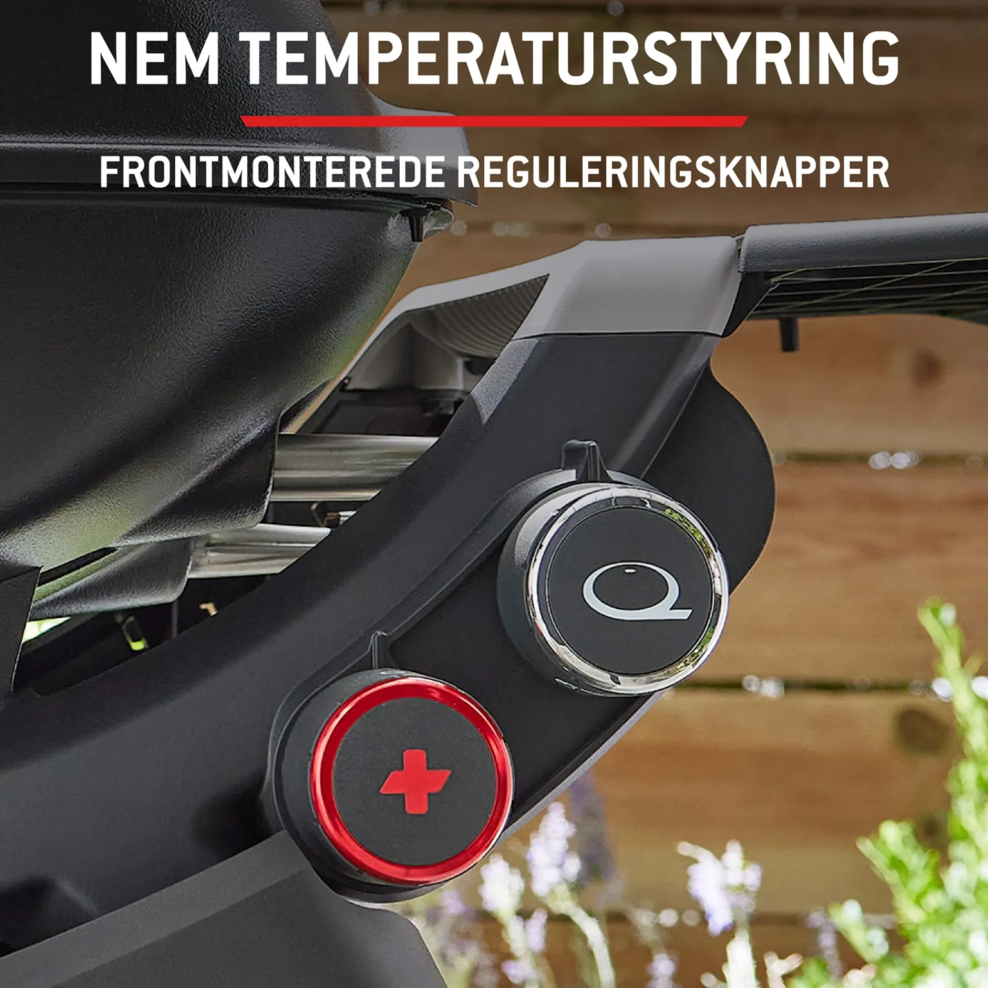 WEBER Q 1100N GASGRILL SORT