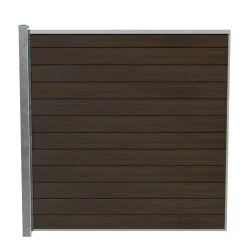 Wimex LIVØ PRIME V-PROFIL HEGNSFAG MATBRUN 189.50 X 180 CM
