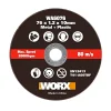Worx WA6076.3 KLINGE 76X1,2X10MM