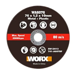 Worx WA6076.3 KLINGE 76X1,2X10MM
