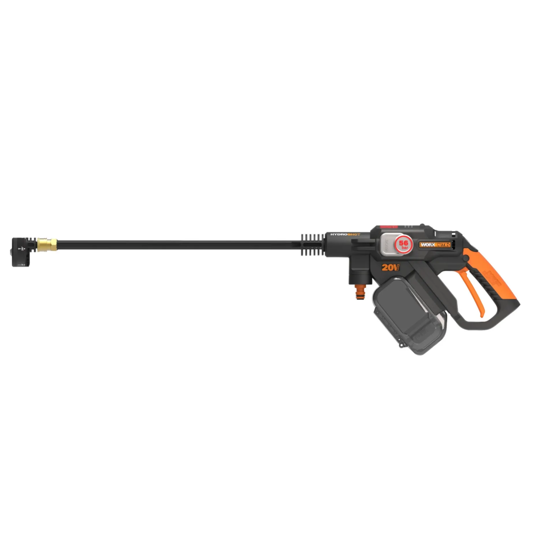 Worx WG633E.9 TRYKRENSER 56 BAR UDEN BATTERI OG LADER