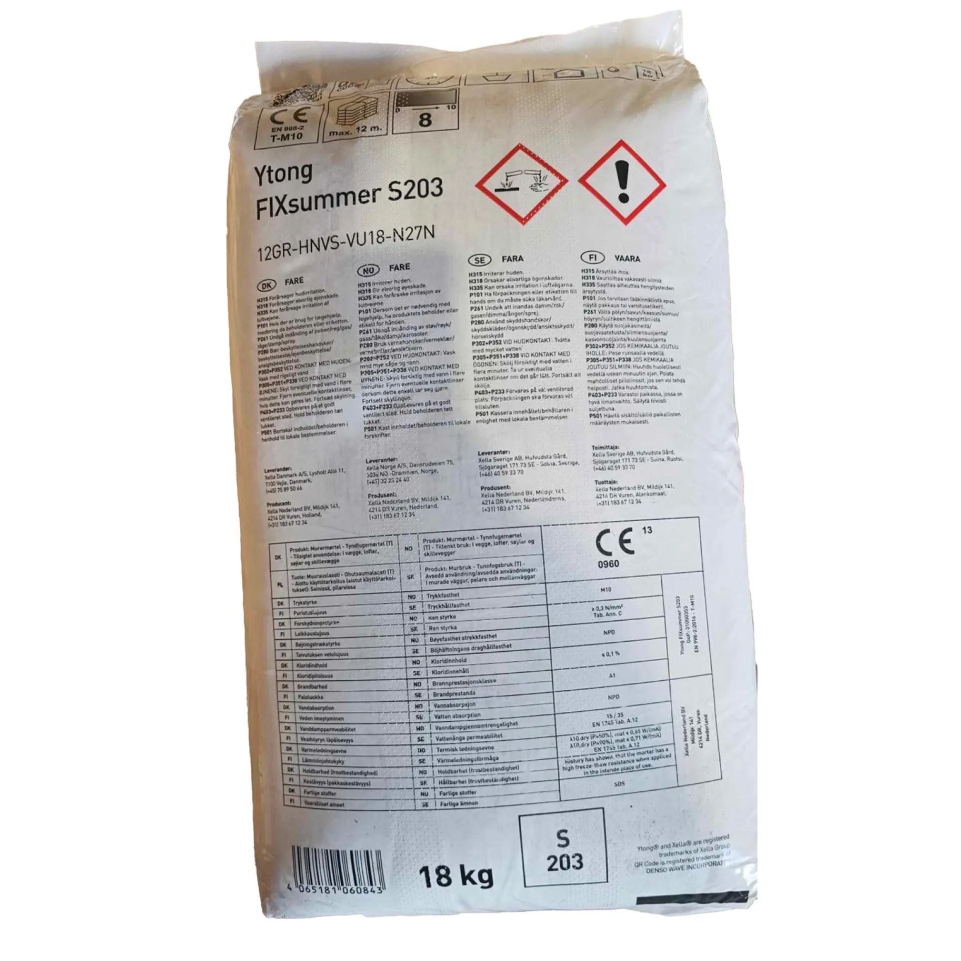 Xella Ytong SOMMER LIM 18 KG