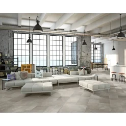 XL-BYG SOLID LIGHT GREY GULVFLISE 30X60 LYS GRÅ